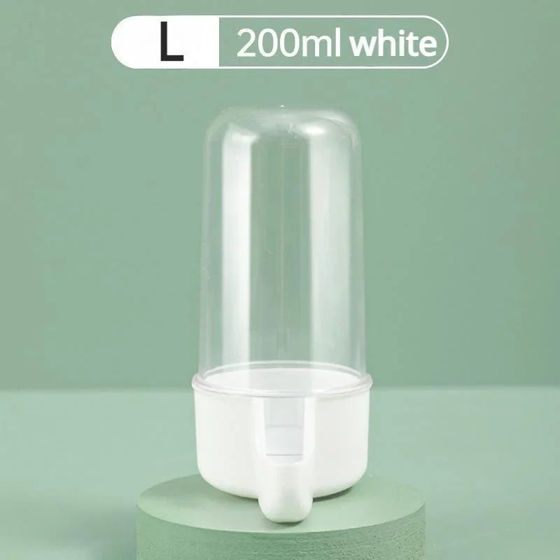 Pet Bird Water Feeder Parrot Water Dispenser Bird Cage Suspended Automatic Water Dispenser Bird Feeder