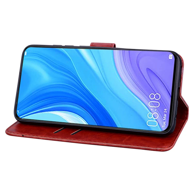 For Huawei P Smart Pro Case Phone Cover Soft Silicone Wallet Flip Case for Coque Huawei P Smart Pro Phone Case Fundas 2019 Cover