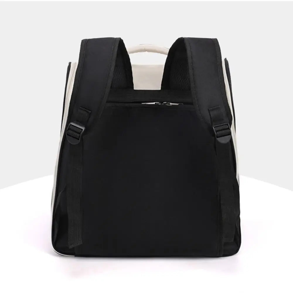 Expandable Pet Backpack Carrier Portable Breathable Dog Carrier Bag Zipper Creative Pet Carrying Backpack for Cats Puppy