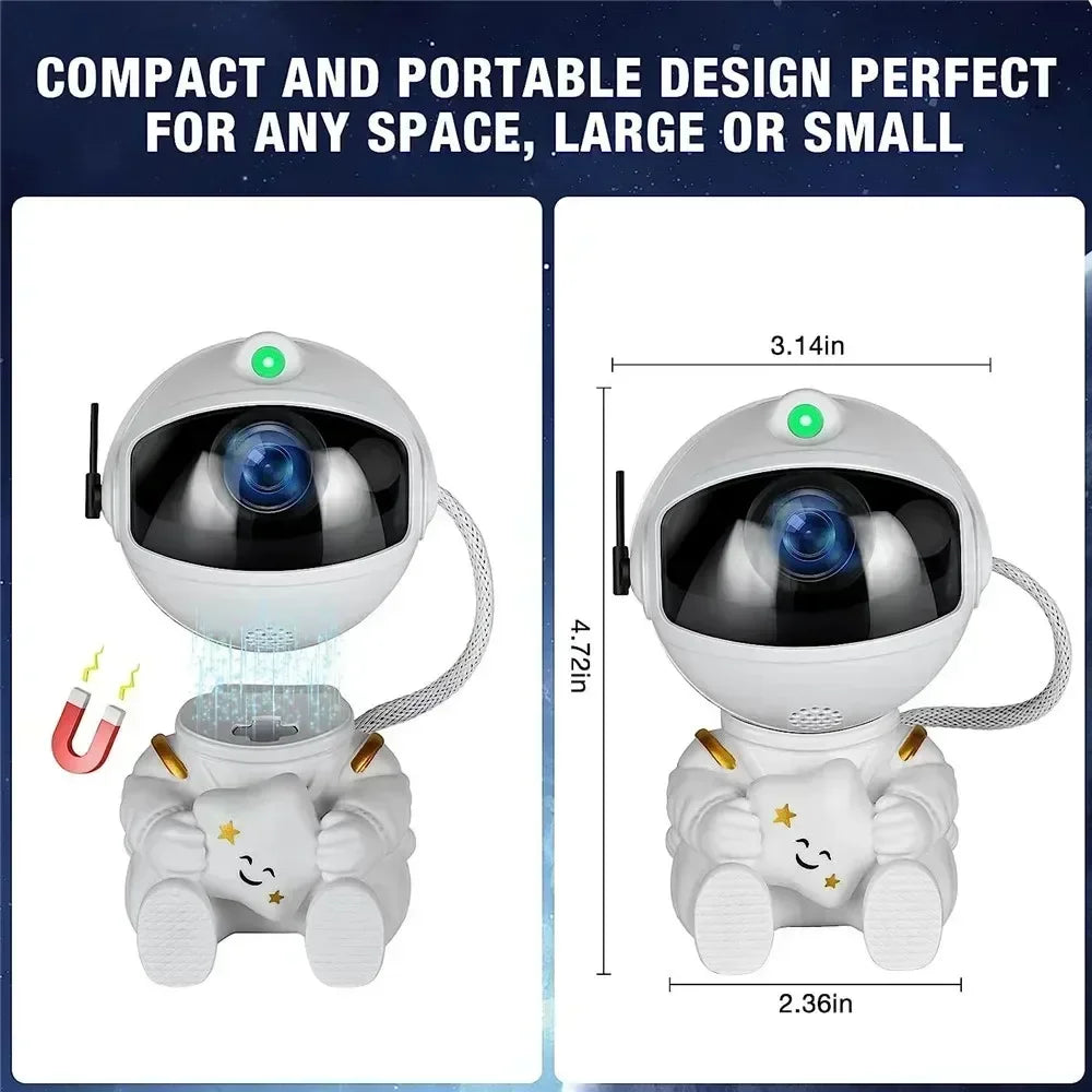 Projecteur d'étoiles Galaxy Night Light Astronaut Space Projector Starry Nebuleuse Plafonnier LED Lampe pour Chambre Maison Décorative enfants cadeau