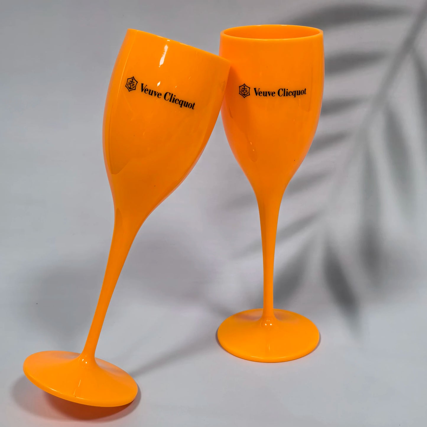 175ML Orange/Christmas Party Glass Champagne Glass, Reusable Plastic Flute Champagne Glass, Suitable for Party and Toast