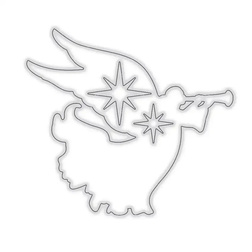 Winter Wonderland Christmas Ice Skate Snowflake Poinsettias Cutting Dies Hot Foil Scrapbooking Diary Decorate Embossing Template