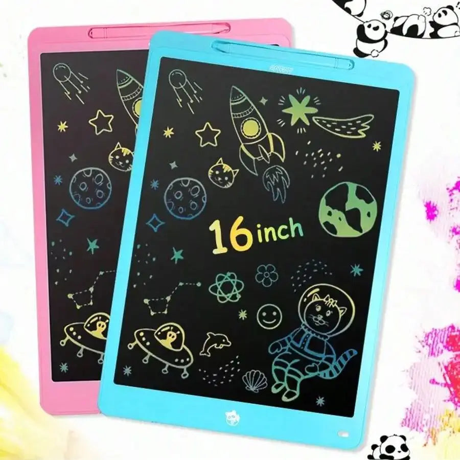 Tablette graphique LCD 8,5/10/12/16 pouces, tableau de dessin animé, jouets, cadeaux pour filles et garçons de 3 à 12 ans, bloc-notes pour enfants