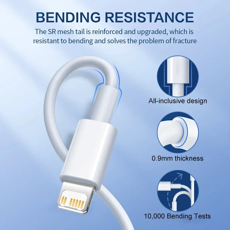 PD 30W Fast Charging Type C Cable For Apple iPhone 13 12 11 14 15 16 Pro Max Plus USB C Cable Quick Charge Data Line Accessories