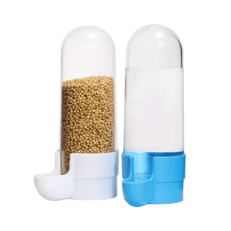 Pet Bird Water Feeder Parrot Water Dispenser Bird Cage Suspended Automatic Water Dispenser Bird Feeder