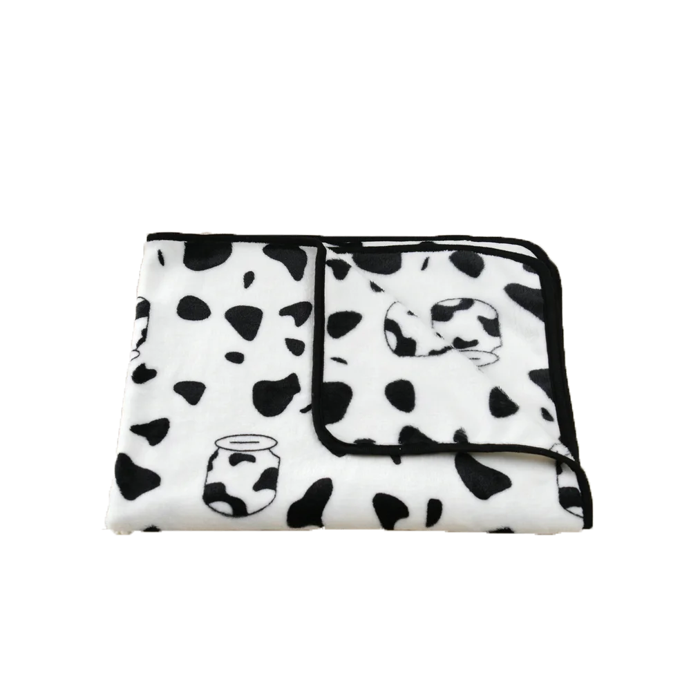 Print Pet Dog Blanket for Small Medium Big Dogs Cats Autumn Winter Cozy Soft Fleece Puppy Bed Mat Bulldog Pug Chihuahua Supplies