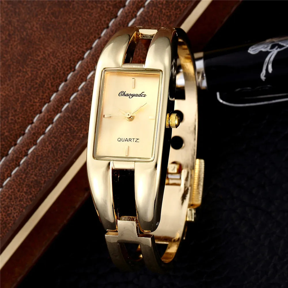 Montres élégantes pour femmes, montre-bracelet de luxe à quartz de marque supérieure, cadeau relogio feminino