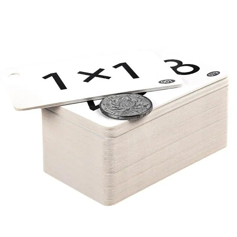 Kids Math Learning Cards Mathematics Card Tool Multiplication Division Arithmetic Education Toys For Children Birthday Gift