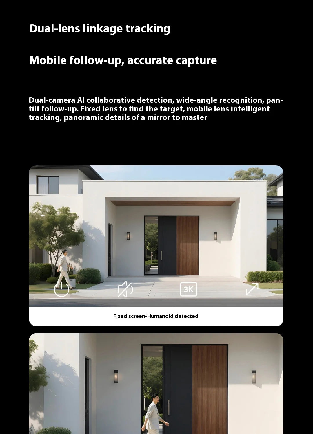 Xiaomi Outdoor Camera 4 Dual Version MJSXJ10HL IP66 Security Protection CCTV AI Detection Full-Color Night Vision Smart Home