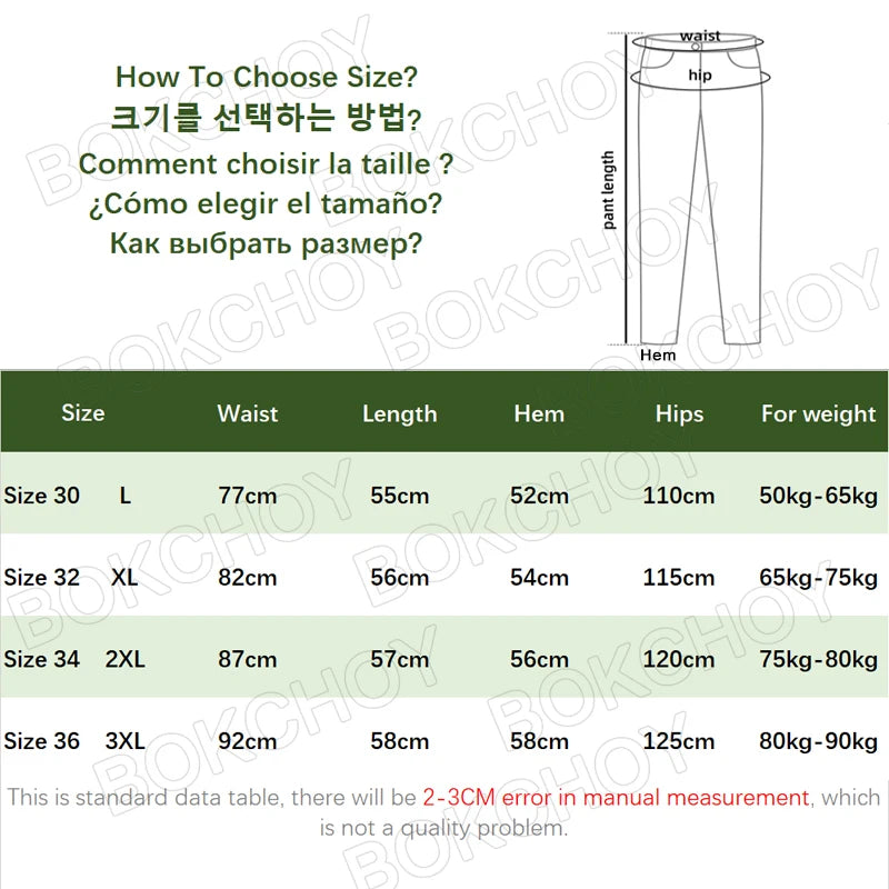 2025 Summer New Casual Cargo Cotton Shorts for Men Clothing Straight Big Pockets Solid Color Summer Pants FY7701