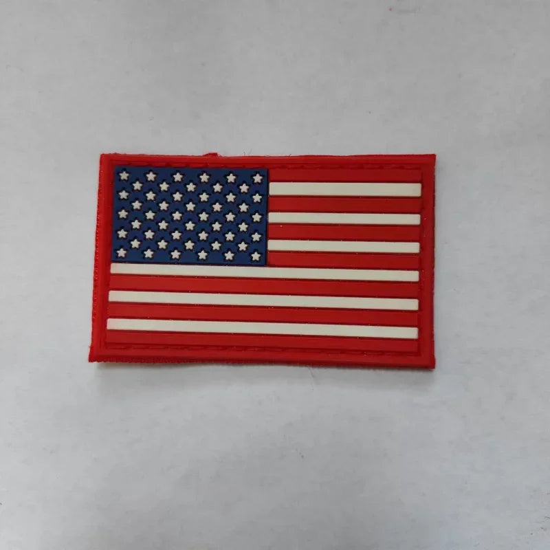 【We offer Customization】BR/CN/USA/MX/RU Removable Flag Sticker Patch Ornament on Tactical Backpack
