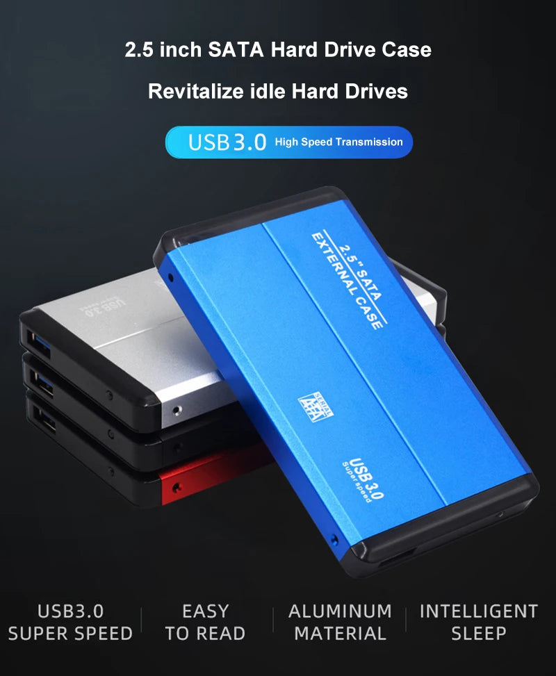 UTHAI 2.5 inch USB 3.0 Mobile Aluminum Alloy Hard Drive Case With Serial Port External SATA Hard Drive Case for Notebook BN04