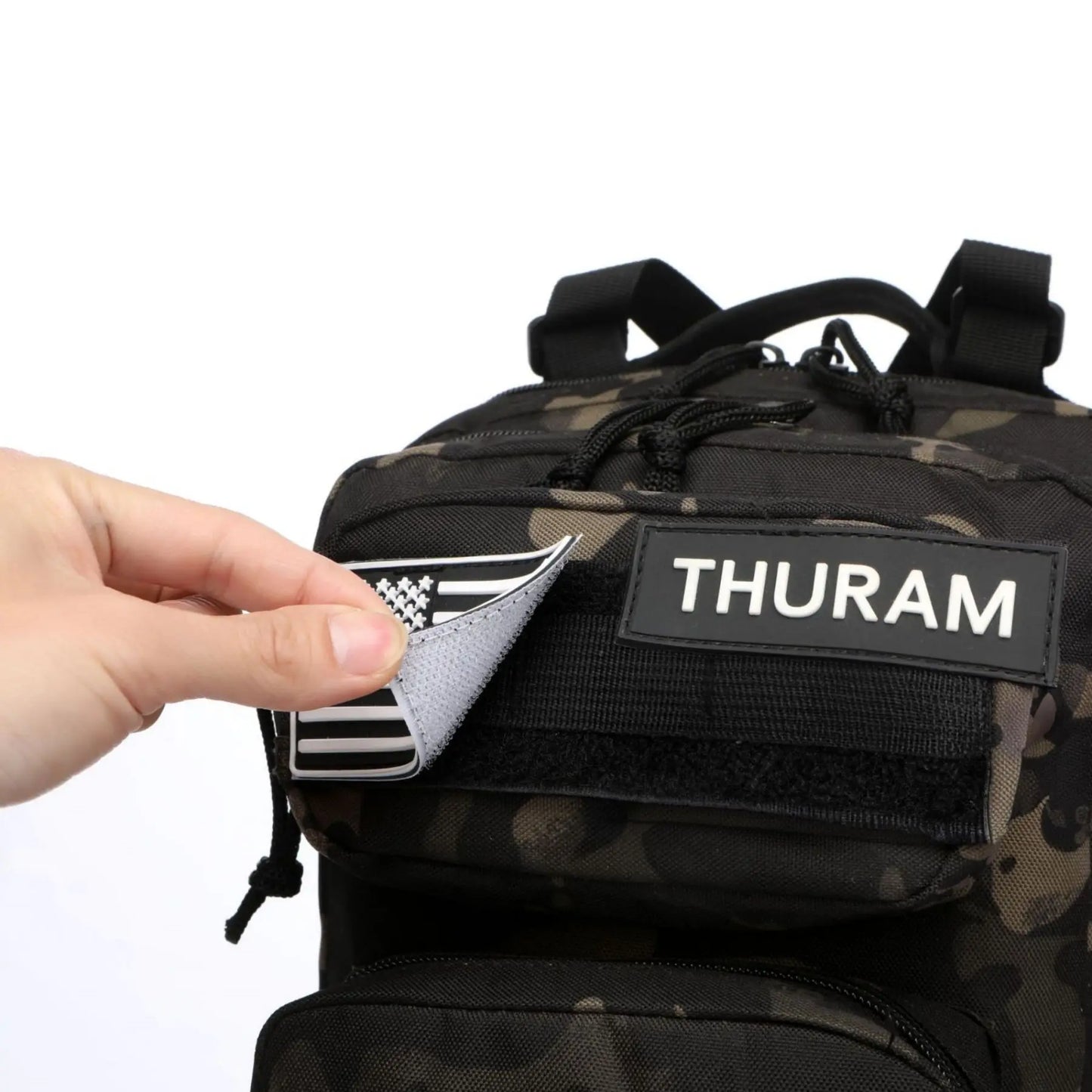【We offer Customization】BR/CN/USA/MX/RU Removable Flag Sticker Patch Ornament on Tactical Backpack