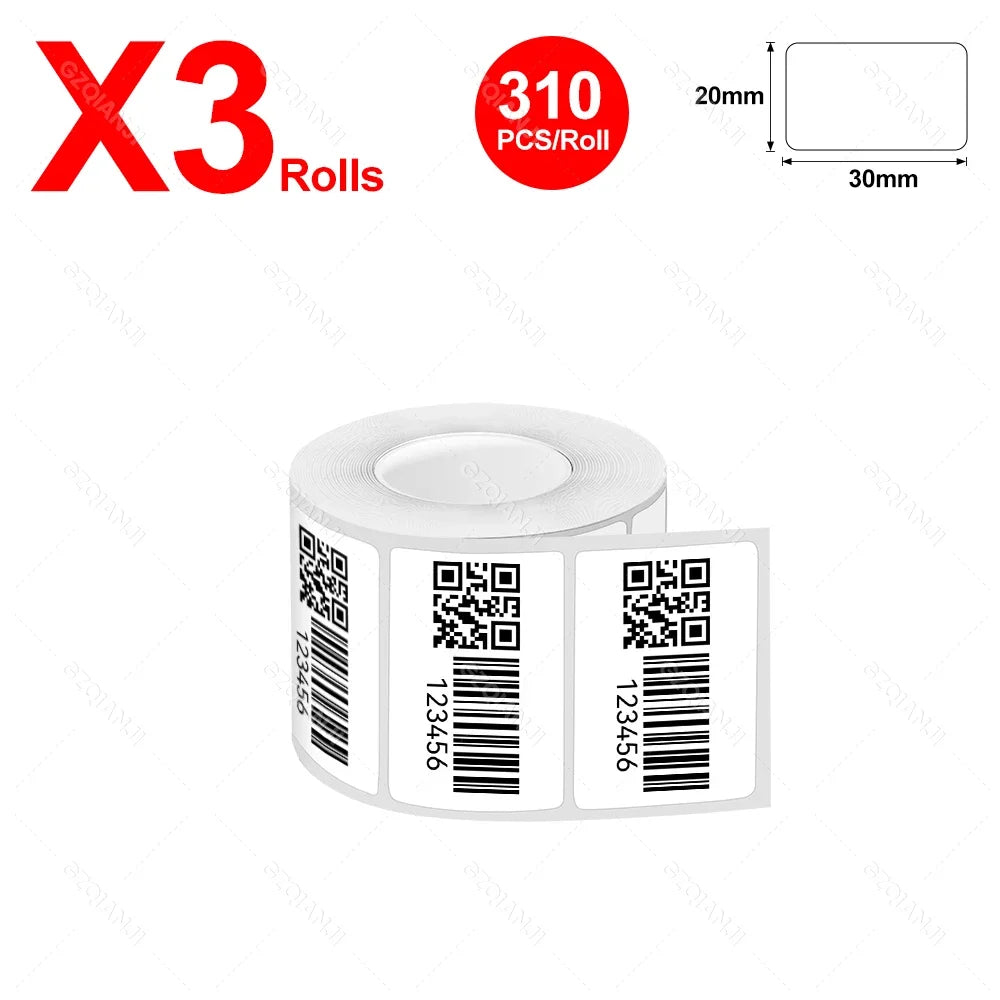 Marklife P50 Bluetooth Thermal Label Printer Barcode Sticker Paper Printer Self-adhesive Label Maker Labeling Portable Machine