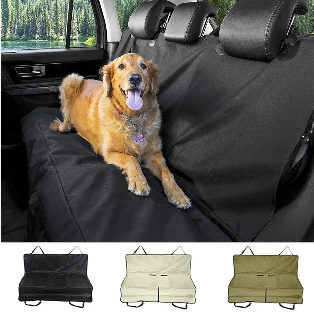Housse de siège auto pour chien, imperméable, coussin de siège arrière pour animaux de compagnie, hamac pliable pour chat, coffre, siège arrière
