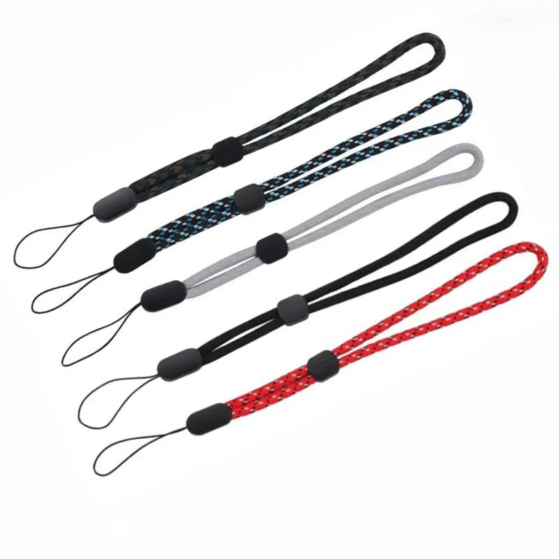 Lot de 10 dragonnes réglables de 19 cm pour accessoires électroniques, étuis de téléphone, porte-clés, appareil photo