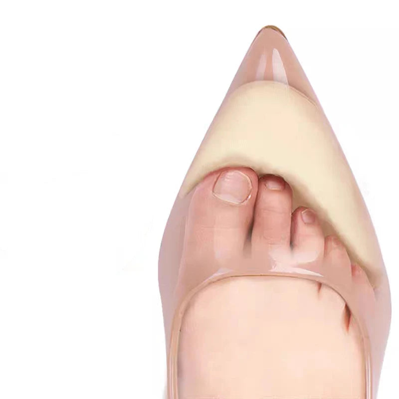 Coussinets d'insertion en éponge pour l'avant-pied, ajustement pour femmes, réduction de la taille des chaussures, soulagement de la douleur, semelles de remplissage pour talons hauts, coussin pour l'avant-pied et les orteils