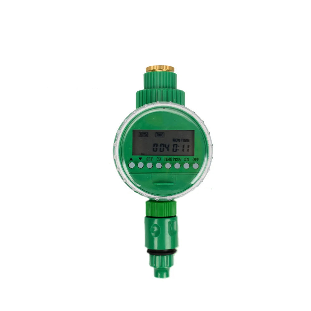 Minuterie d'arrosage avec écran LCD, système d'arrosage automatique de jardin, système d'irrigation goutte à goutte