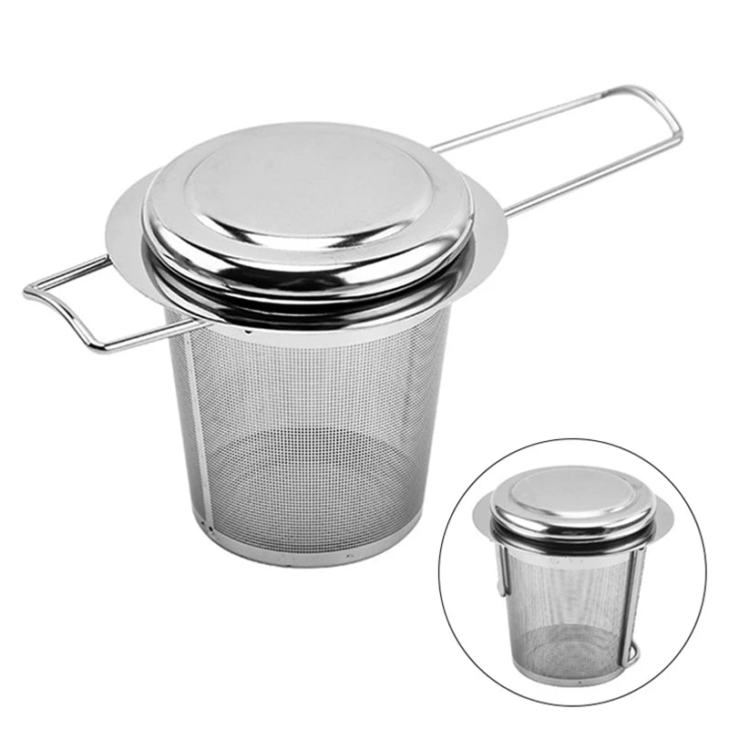 Tea Infuser Stainless Steel Tea Strainer Leaf Tea Filter Sieve Spice Ball Infuser Mesh Strainer Tea Brewing Kitchen Accessories