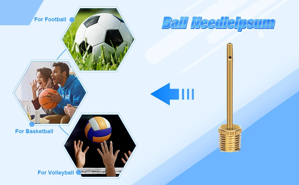 1 Set Bicycle Presta Schrader Valve Adaptor, Brass Bike Pump Adapters, Ball Pump Needle, Balloon Inflatable Toys Nozzle Inflator