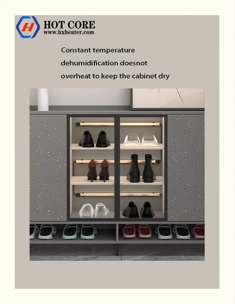 Wardrobe household dehumidifier Remove formaldehyde odor remove mold Air purifier moisture-proof tube electric shoe cabinet