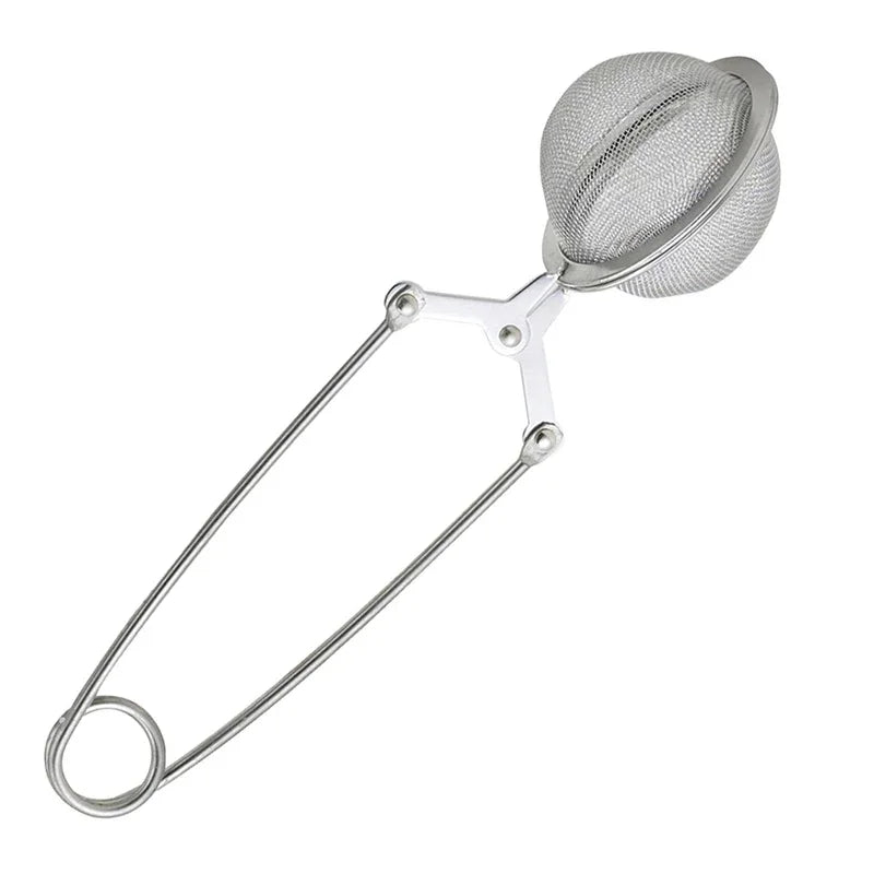 Tea Infuser Stainless Steel Tea Strainer Leaf Tea Filter Sieve Spice Ball Infuser Mesh Strainer Tea Brewing Kitchen Accessories