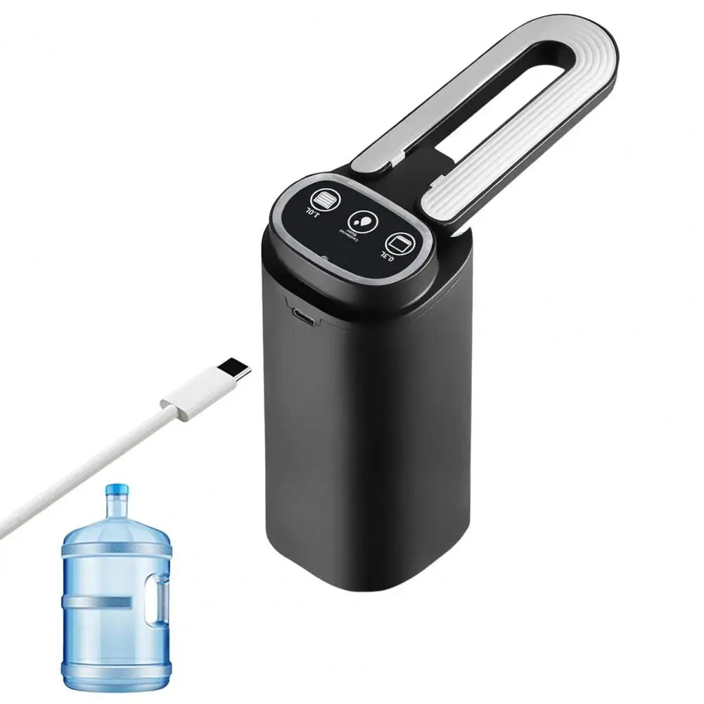 Distributeur d'eau automatique à pompe pour bouteille, chargement USB, distributeur d'eau électrique portable, pompe pour usage domestique et extérieur, pour bouteille de 2 à 5 gallons