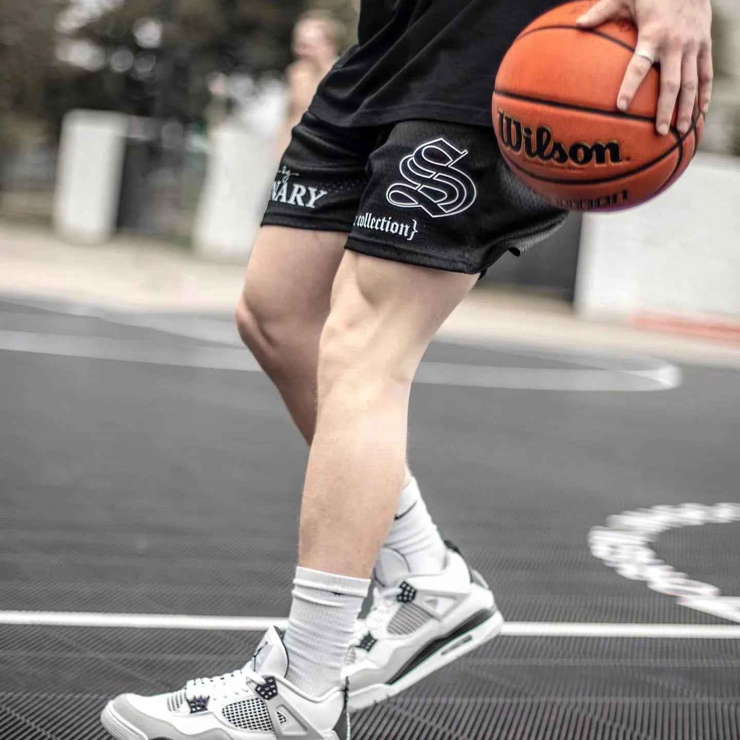 American Style Fashion Trend Men's Clothing Sports Fitness Men's Shorts Quick Drying Breathable Mesh Basketball Training Shorts