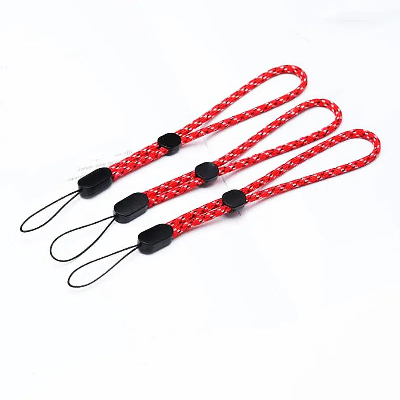 Lot de 10 dragonnes réglables de 19 cm pour accessoires électroniques, étuis de téléphone, porte-clés, appareil photo