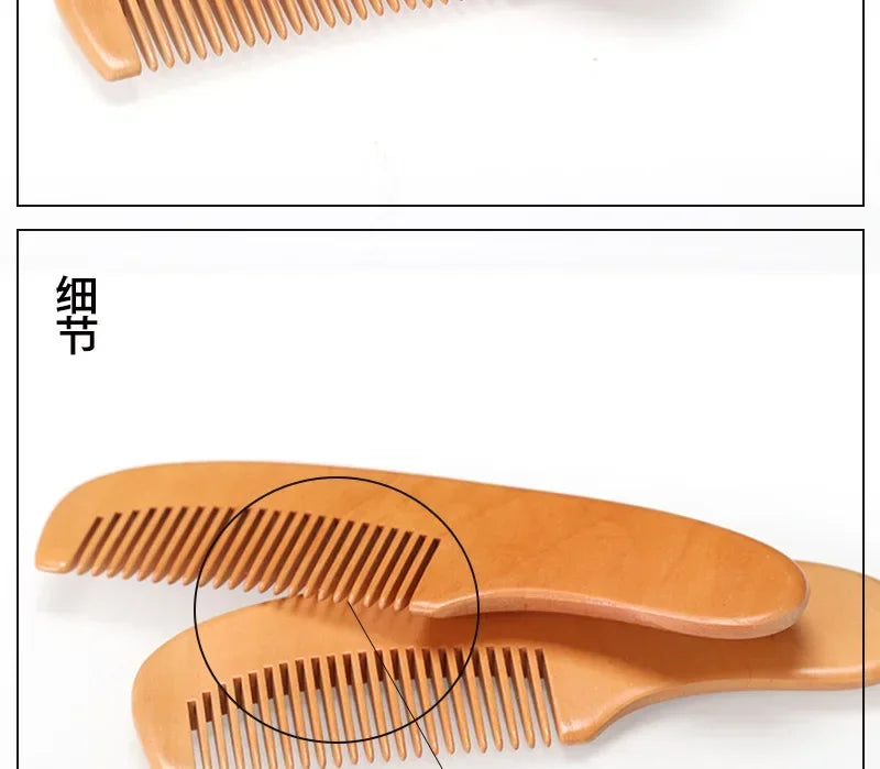 2/3PCS Newborn Wool Baby Wooden Brush Comb Newborn Hair Brush Infant Head Massager Portable Comb Hair Bath Brush Comb
