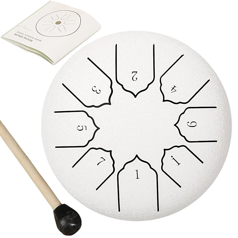 Tambour de pluie Tambour de pluie pour l'extérieur quand il pleut Tambour de pluie pour l'extérieur Tambour de chakra de jardin Tambour de chakra pour la pluie en extérieur 8 notes