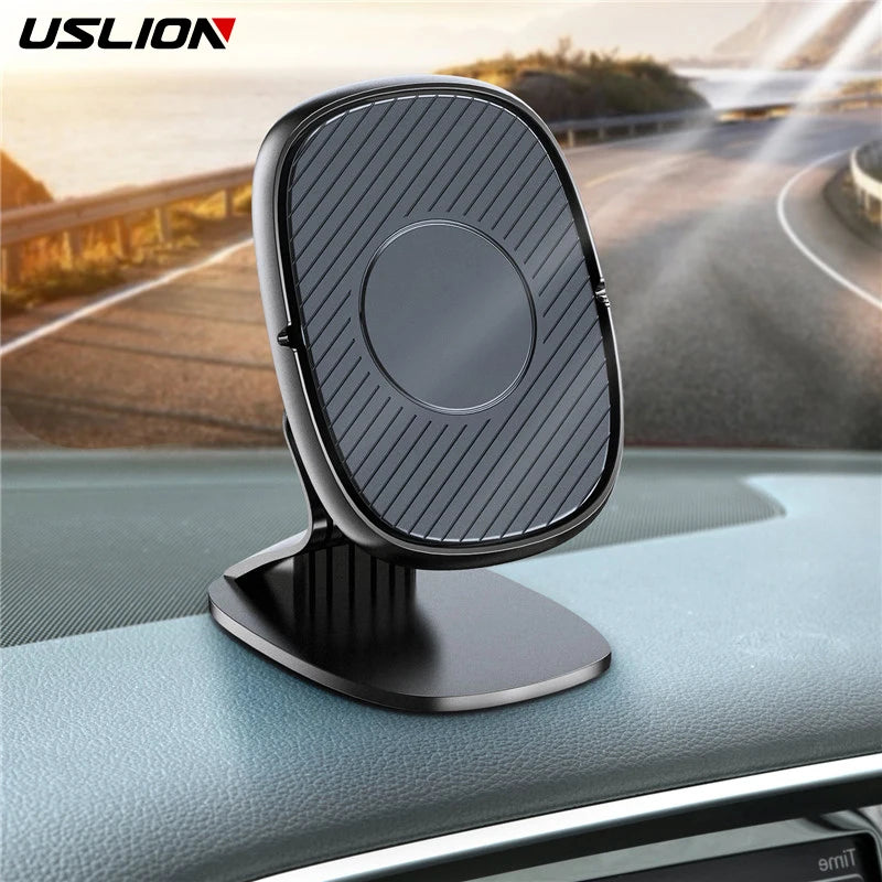 Magnetic Car Phone Holder Magnet Smartphone Support GPS Foldable Phone Stand Bracket Car Charger Holder For iPhone 15 14 Xiaomi