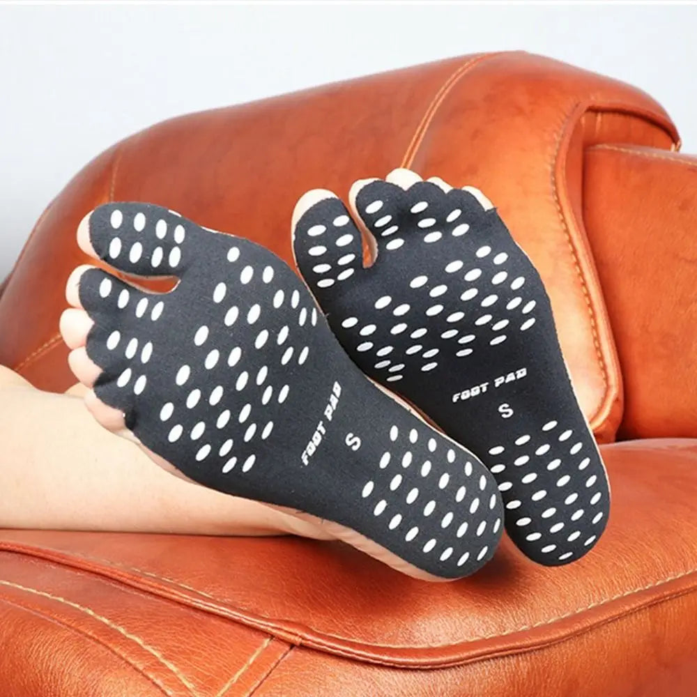 Semelles adhésives antidérapantes en gel de silice pour chaussures de plage, coussinets antidérapants, autocollants pour pieds nus, bord de mer