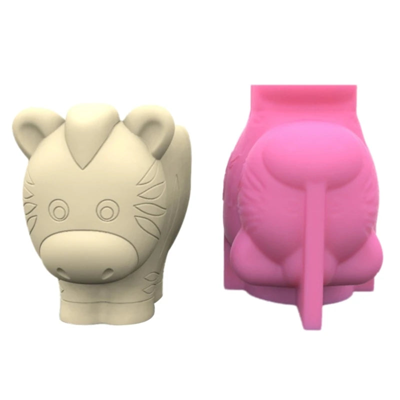MXME Creative-Resin Plant Pots Silicone Mold Flower Pots Resin Mold Pen Holder Vase Epoxy Casting Mold