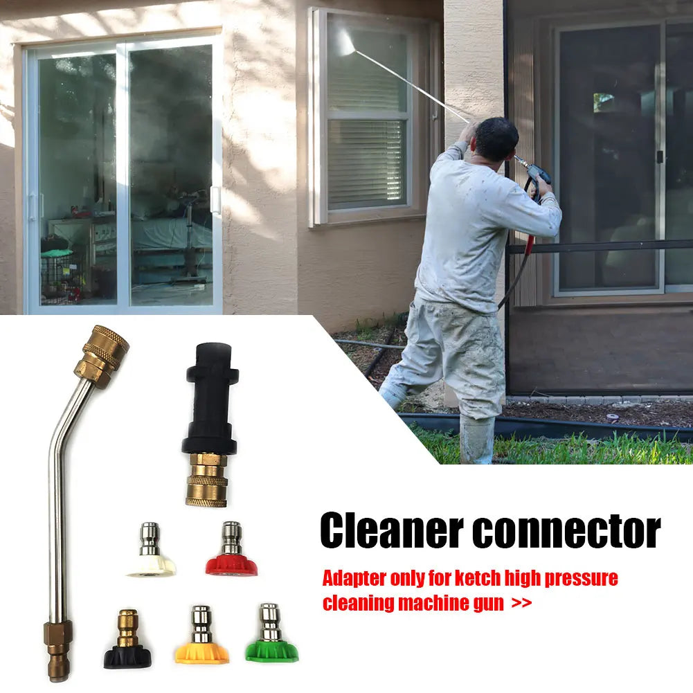 Buses de pulvérisation à connexion rapide + lance d'extension pour pistolet à eau de lavage de voiture haute pression pour Karcher K2 K3 K4 K5 K6 K7