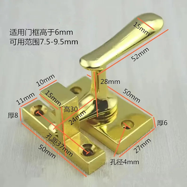 1pc Stainless Steel Door Window Latch Indoor Door Security Lock Bathroom Barn Door Bolt Home Improvement Hardware Fittings