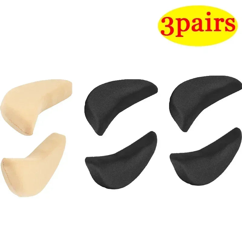 Coussinets d'insertion en éponge pour l'avant-pied, ajustement pour femmes, réduction de la taille des chaussures, soulagement de la douleur, semelles de remplissage pour talons hauts, coussin pour l'avant-pied et les orteils