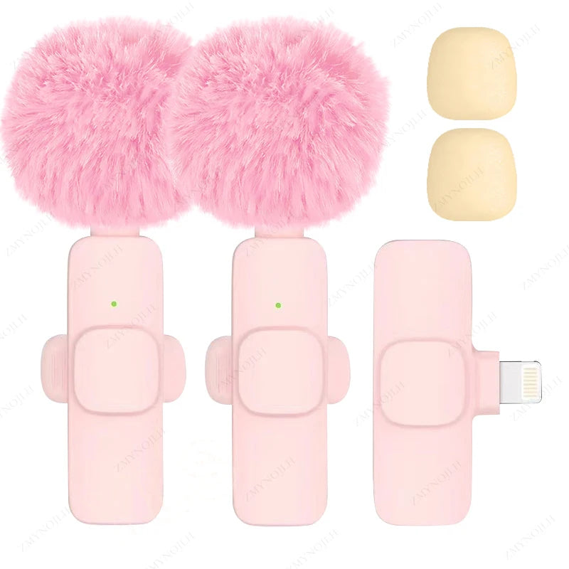 Nouveau microphone cravate sans fil, mini microphone portable pour enregistrement audio et vidéo, pour iPhone, Android, PC, appareil photo, jeux en direct, téléphone