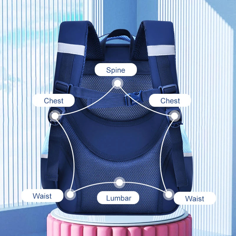 Kids Backpack for Boys Girls Astronaut Primary School Bag Ergonomic Kindergarten Children BooKbag