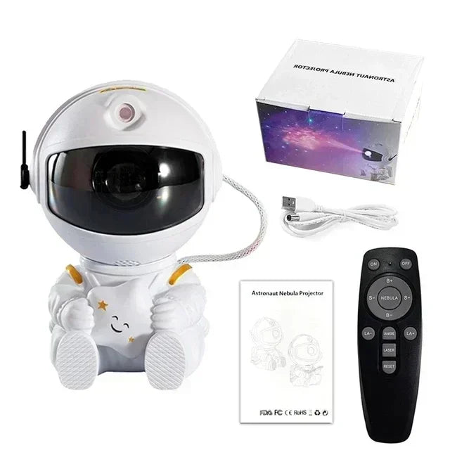 Projecteur d'étoiles Galaxy Night Light Astronaut Space Projector Starry Nebuleuse Plafonnier LED Lampe pour Chambre Maison Décorative enfants cadeau