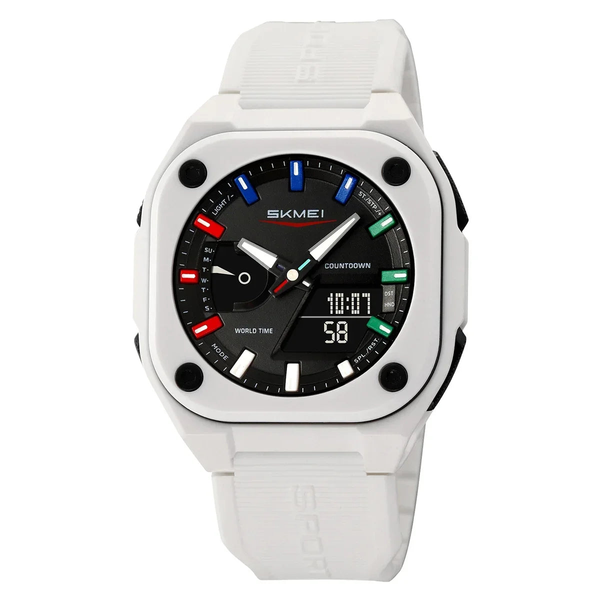 Montre SKMEI 2328 pour homme, accessoire de sport, étanche, réveil, numérique, électronique