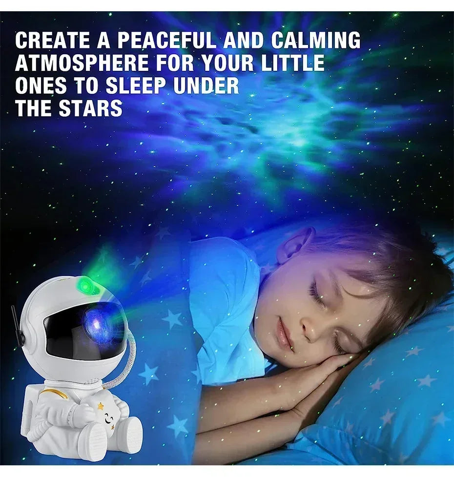 Projecteur d'étoiles Galaxy Night Light Astronaut Space Projector Starry Nebuleuse Plafonnier LED Lampe pour Chambre Maison Décorative enfants cadeau