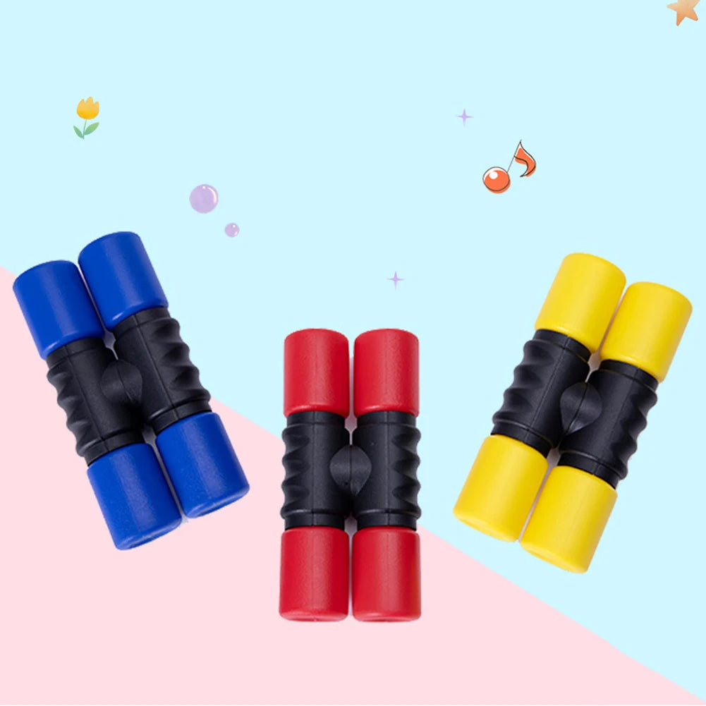 Sand Hammer Shaker Lightweight Plastic Double Shaker Rattle Percussion Musical Instruments Sand Hammer Giftsf For Beginners