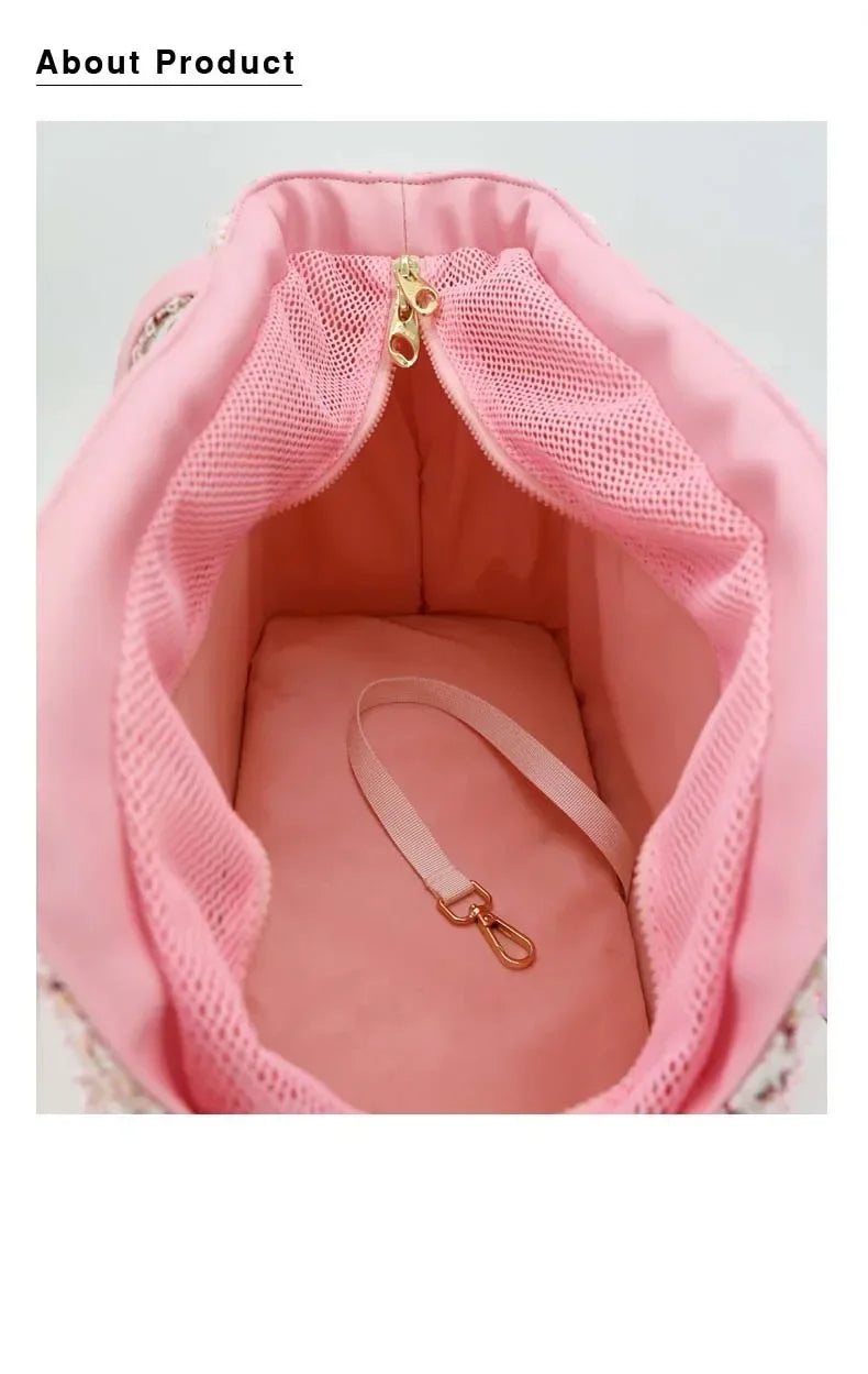 Sacs à bandoulière de luxe pour petits chiens, articles pour animaux de compagnie, sac à main portable pour chiots, accessoires pour chiens, Yorkshire, Chihuahua, sac de transport pour chats