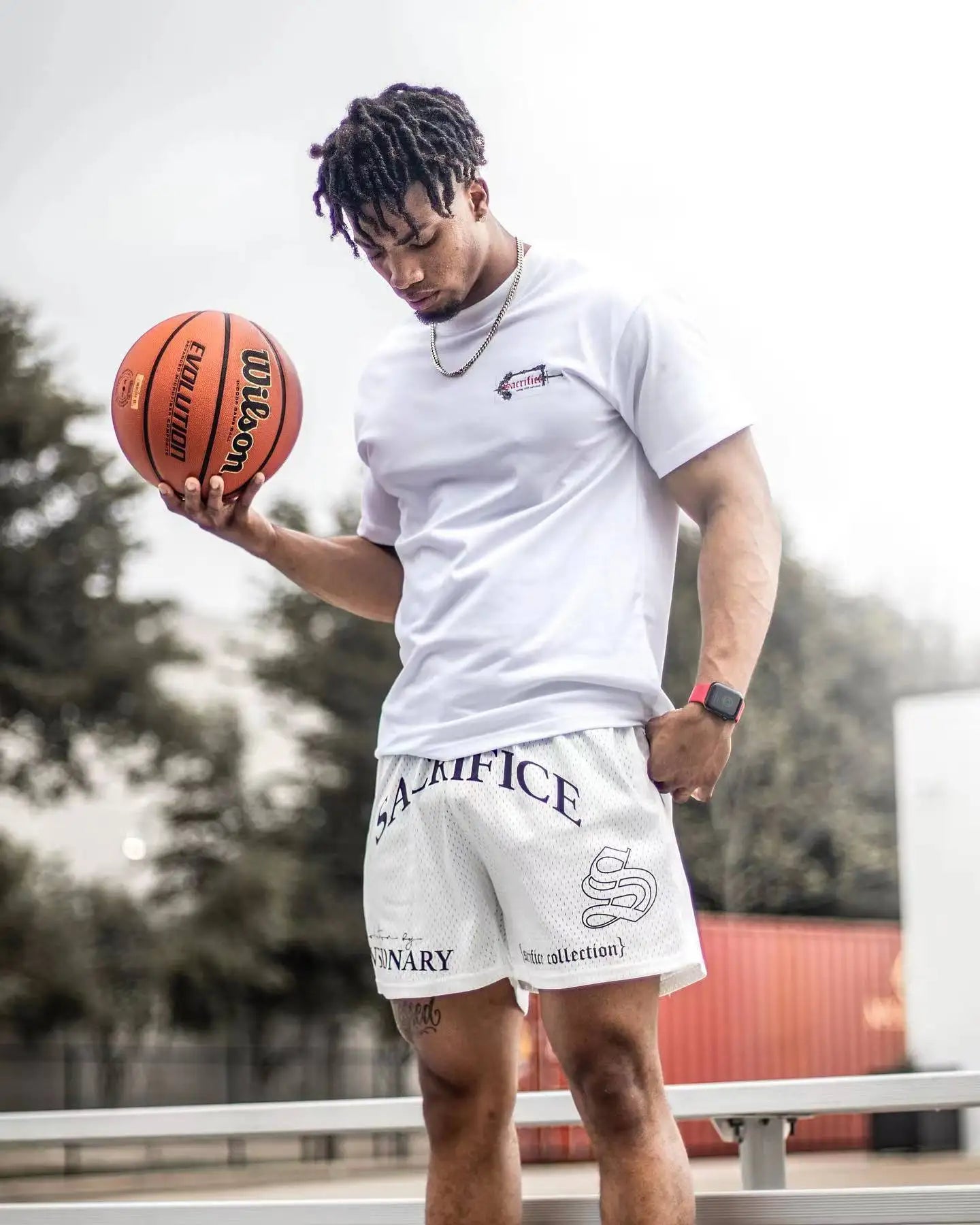 American Style Fashion Trend Men's Clothing Sports Fitness Men's Shorts Quick Drying Breathable Mesh Basketball Training Shorts