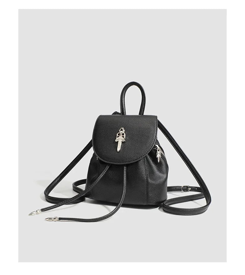 Fashionable Mini Travel Backpack for Women 2024 New Style Versatile Outdoor Bag Stylish Double Shoulder Bag Ladies Love