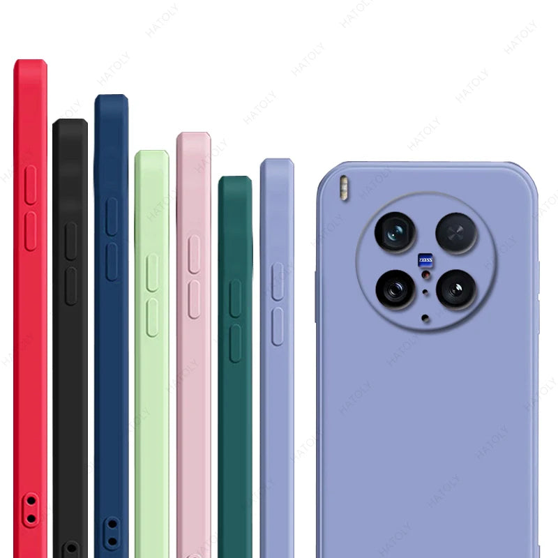 Fashion Liquid Silicone Phone Case For vivo X200 Ultra Case Cover Soft Funda чехол Protective For vivo X200 Ultra 5G Back Cover