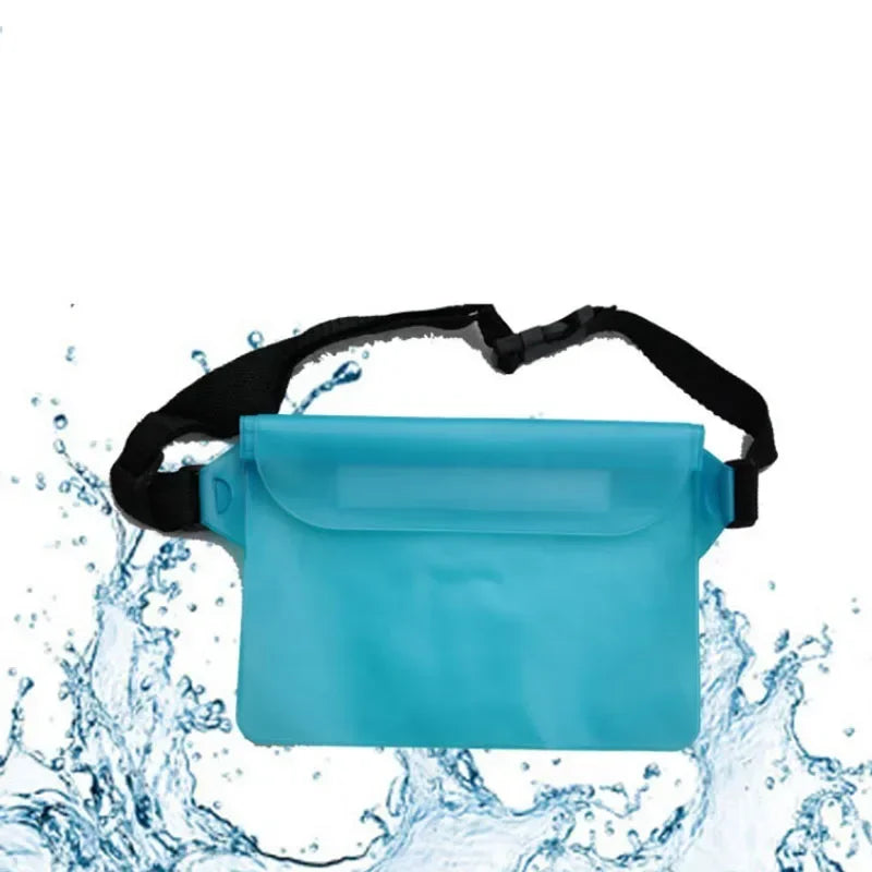 Sac de natation étanche, sac banane pour plongée, ski, téléphone, sac à bandoulière sec pour plage, bateau, sport