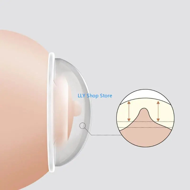 T8UD 2PCS Breast Shells Milk Catcher Nursing Cups Breastfeeding Supplies