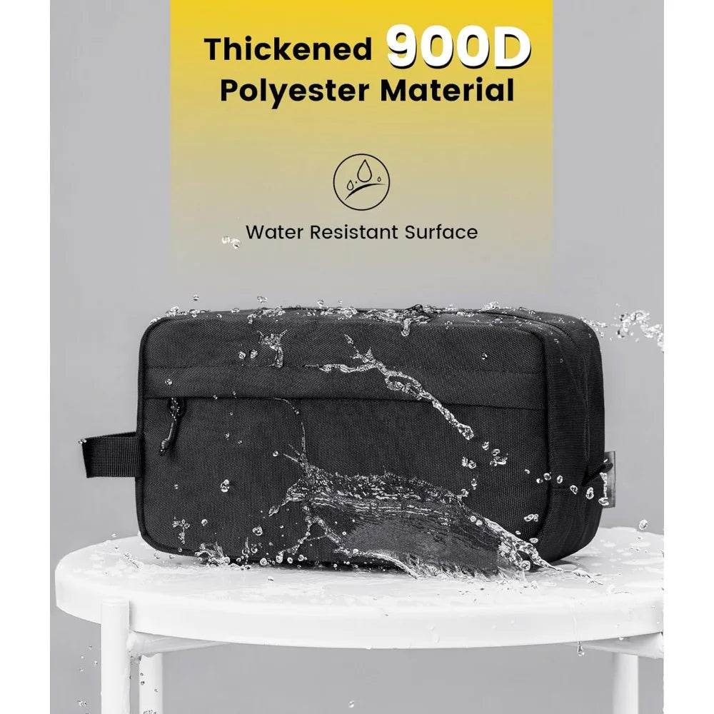 Trousse de toilette de voyage résistante à l'eau, à suspendre, pour voyage, accessoires de toilette, sac cadeau, organiseur portable, sacs de rangement